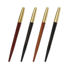 Luxury promotional wood roller pens eco business gift with logo printed